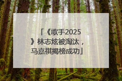 《歌手2025》林志炫被淘汰，马嘉祺揭榜成功