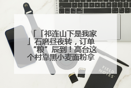 「祁连山下是我家」石磨昼夜转，订单“粮”辰到！高台这个村靠黑小麦面粉拿下成立来最大订单