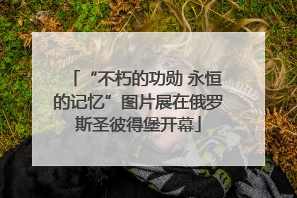 “不朽的功勋 永恒的记忆”图片展在俄罗斯圣彼得堡开幕