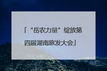 “岳农力量”绽放第四届湖南旅发大会
