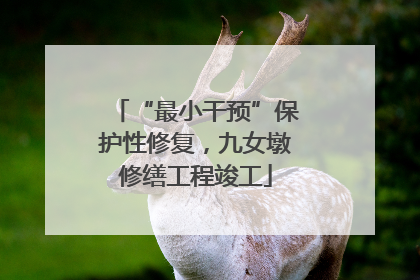 “最小干预”保护性修复，九女墩修缮工程竣工