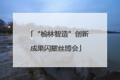 “榆林智造”创新成果闪耀丝博会