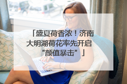 盛夏荷香浓！济南大明湖荷花率先开启“颜值暴击”