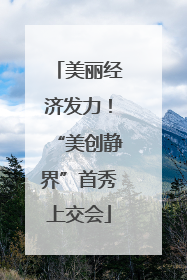 美丽经济发力！“美创静界”首秀上交会