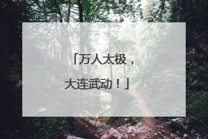 万人太极，大连武动！