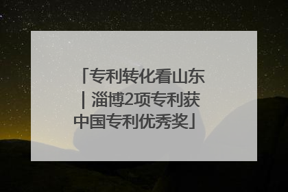 专利转化看山东｜淄博2项专利获中国专利优秀奖