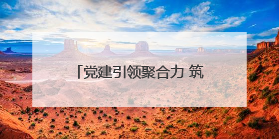 党建引领聚合力 筑牢安全“防火墙”