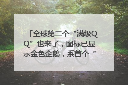 全球第二个“满级QQ”也来了，图标已显示金色企鹅，系首个“满级QQ”的小号