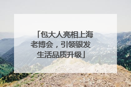 包大人亮相上海老博会，引领银发生活品质升级