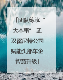 团队练就“大本事” 武汉霍尼特公司赋能头部车企智慧升级
