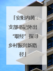 安阳内黄：支部书记外出“取经”探寻乡村振兴新路径