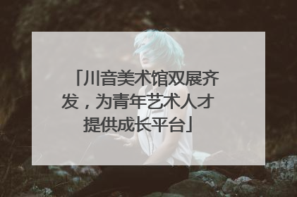 川音美术馆双展齐发，为青年艺术人才提供成长平台