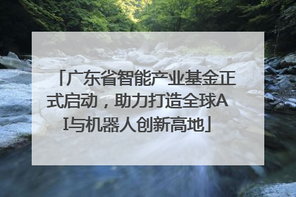 广东省智能产业基金正式启动，助力打造全球AI与机器人创新高地