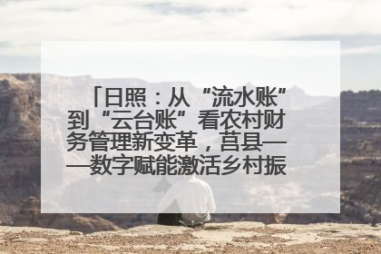 日照：从“流水账”到“云台账”看农村财务管理新变革，莒县——数字赋能激活乡村振兴“一池春水”