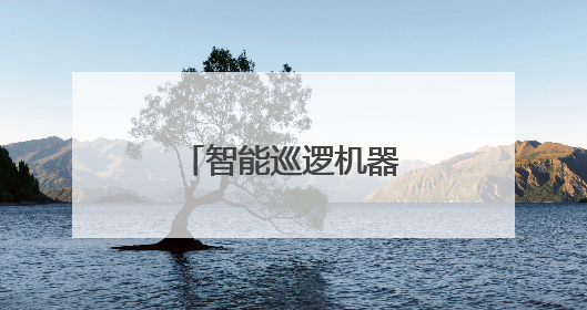 智能巡逻机器人“上岗”