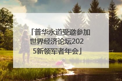 普华永道受邀参加世界经济论坛2025新领军者年会