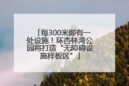 每300米即有一处设施！环杏林湾公园将打造“无障碍设施样板区”