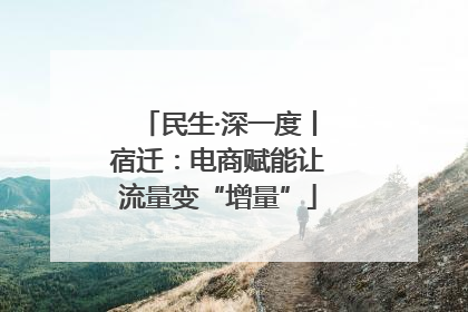 民生·深一度丨宿迁：电商赋能让流量变“增量”