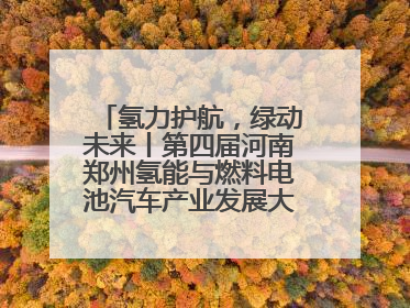 氢力护航，绿动未来丨第四届河南郑州氢能与燃料电池汽车产业发展大会启幕