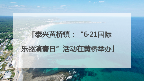 泰兴黄桥镇：“6·21国际乐器演奏日”活动在黄桥举办