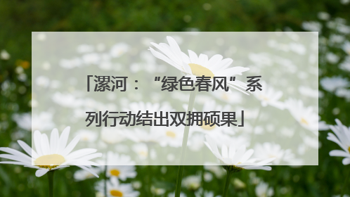 漯河：“绿色春风”系列行动结出双拥硕果