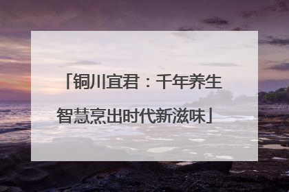 铜川宜君：千年养生智慧烹出时代新滋味