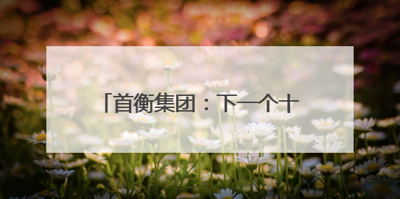 首衡集团：下一个十年，用智慧物流构建商贸流通体系新格局