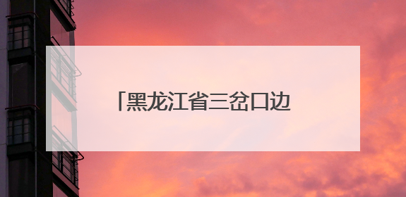 黑龙江省三岔口边境派出所：在界河畔，扎根红色沃土