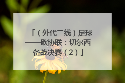 （外代二线）足球——欧协联：切尔西备战决赛（2）