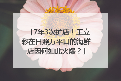 7年3次扩店！王立彩在日照万平口的海鲜店因何如此火爆？