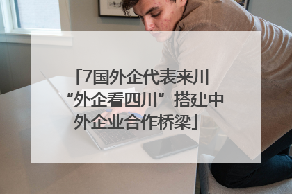 7国外企代表来川 “外企看四川”搭建中外企业合作桥梁