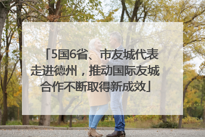 5国6省、市友城代表走进德州，推动国际友城合作不断取得新成效